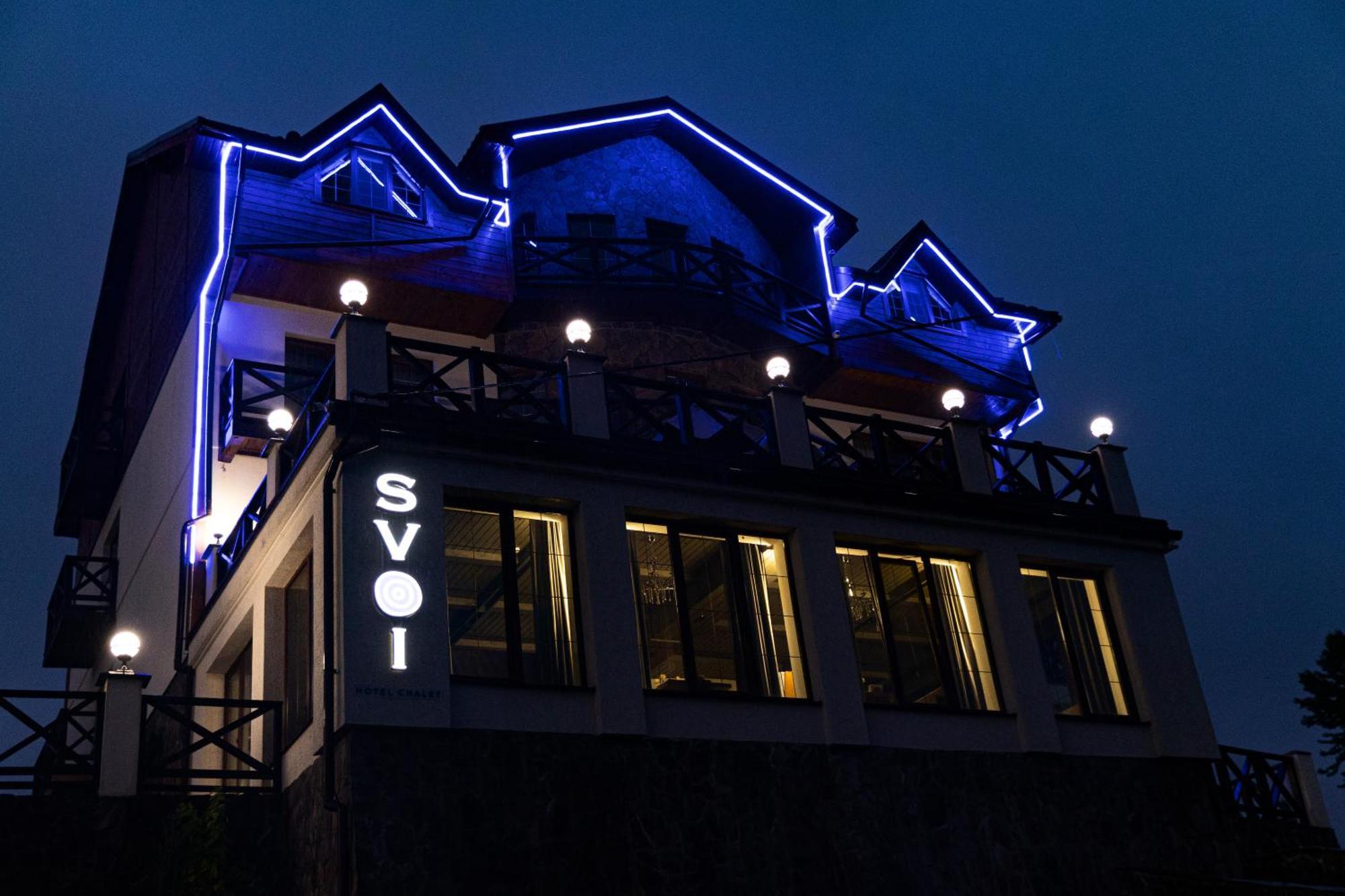 SVOI Hotel Palyanytsya Buitenkant foto